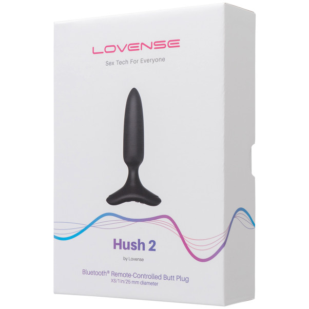 Lovense Hush 2 App-Gesteuerter Analplug Extra Klein