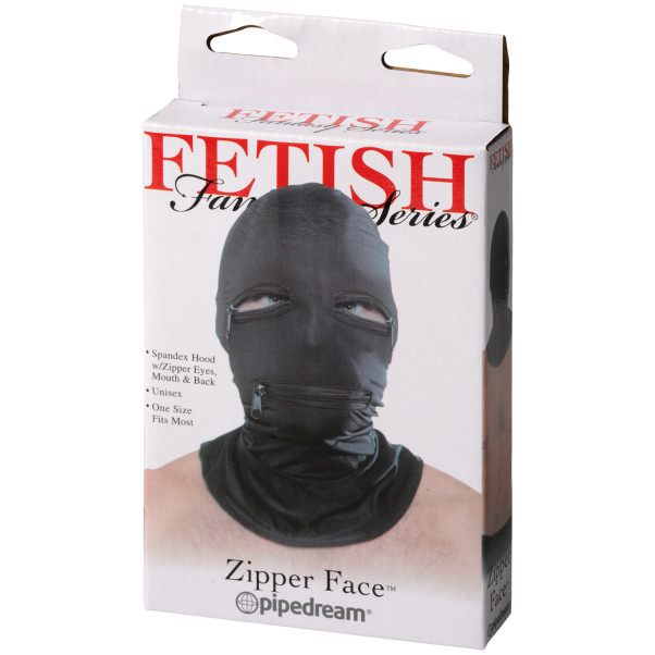 Fetish Fantasy Series Gesichtsmaske mit Reißverschluss