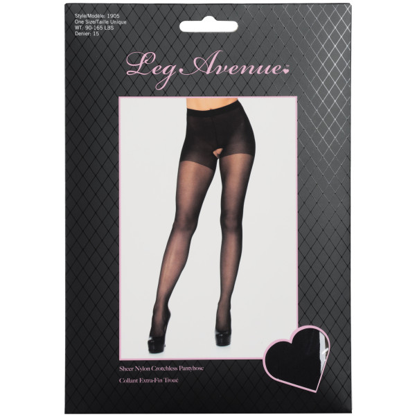 Leg Avenue Transparente Schrittfreie Strumpfhose