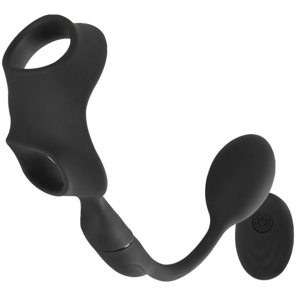 Rebel Men's Gear Penisring mit Ferngesteuertem Analplug