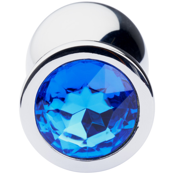 Sinful Blue Jewel Medium Metall Analplug