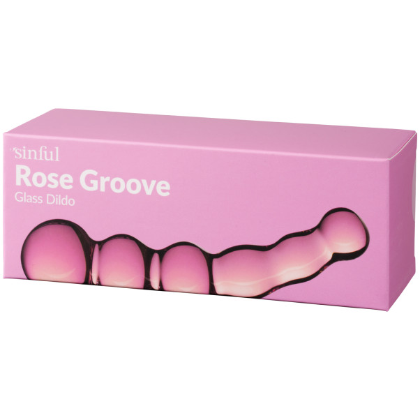 Sinful Groove Glasdildo 17,5 cm.