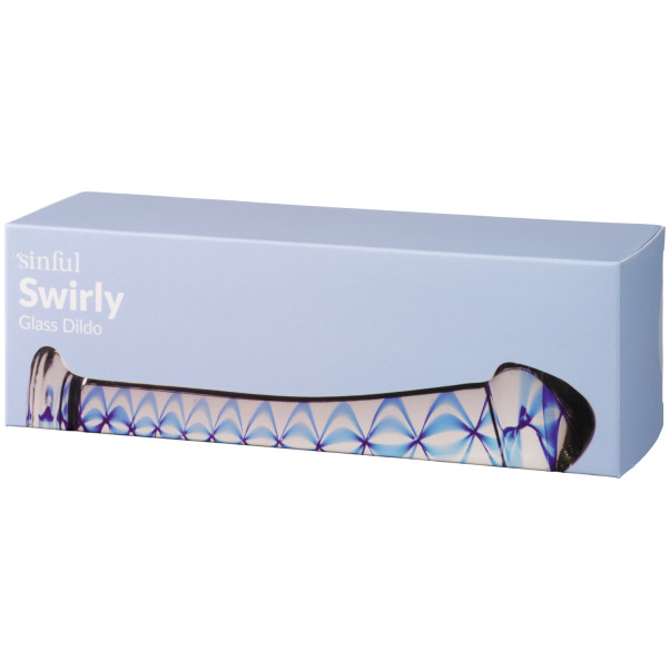 Sinful Swirly Dildo aus Glas