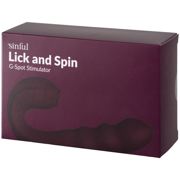 Sinful Lick and Spin G-Punkt Stimulator