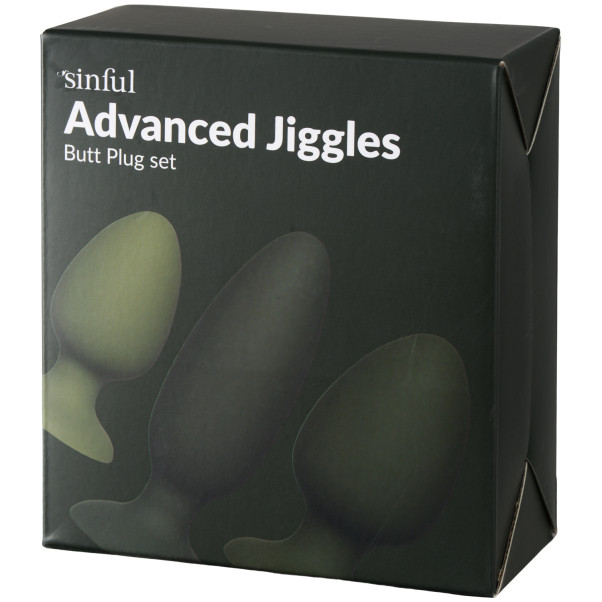 Sinful Advanced Jiggles Analplug-Set