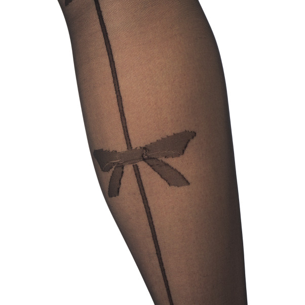 NORTIE Mint Halterlose Strümpfe mit Schleifendetails