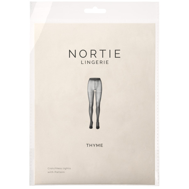 NORTIE Thyme Ouvert Strumpfhose mit Muster