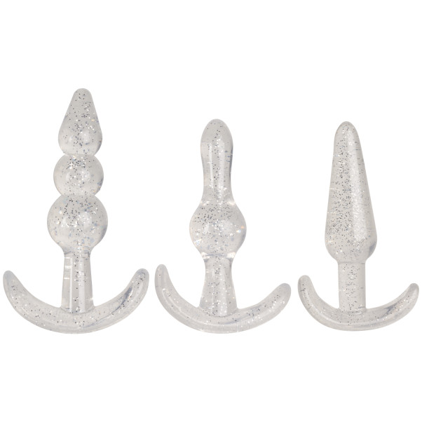 baseks Glitter Booty Analplug-Set für Anfänger