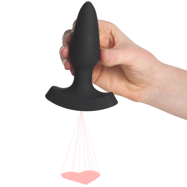 Booty Sparks Laser Series Heart Kleiner Ferngesteuerter Analplug mit LED