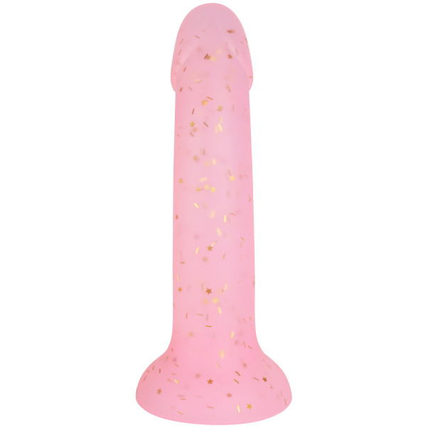 baseks Pink Starry Silikondildo 18 cm