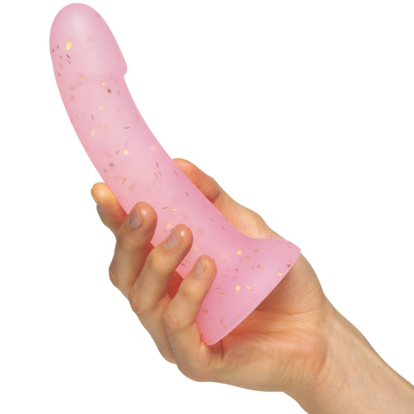 baseks Pink Starry Silikondildo 18 cm