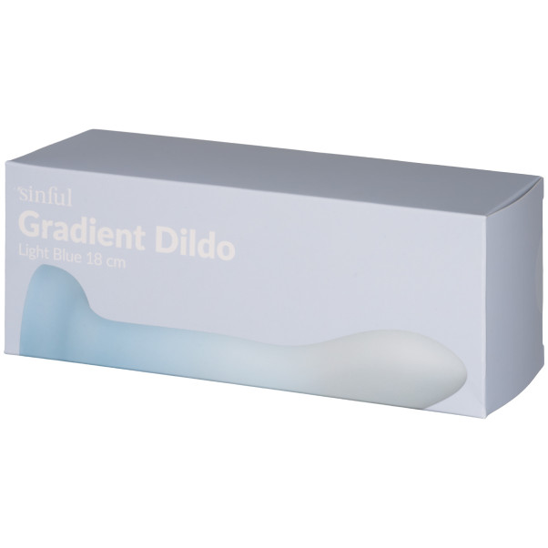 Sinful Gradient Dildo 18 cm Hellblau