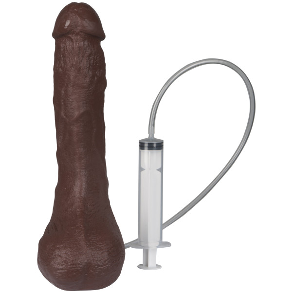 Doc Johnson Bust It Realistischer Spritzdildo Chocolate