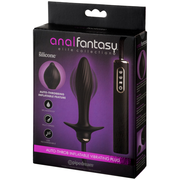 Anal Fantasy Auto-Throb Aufblasbarer Vibrierender Plug