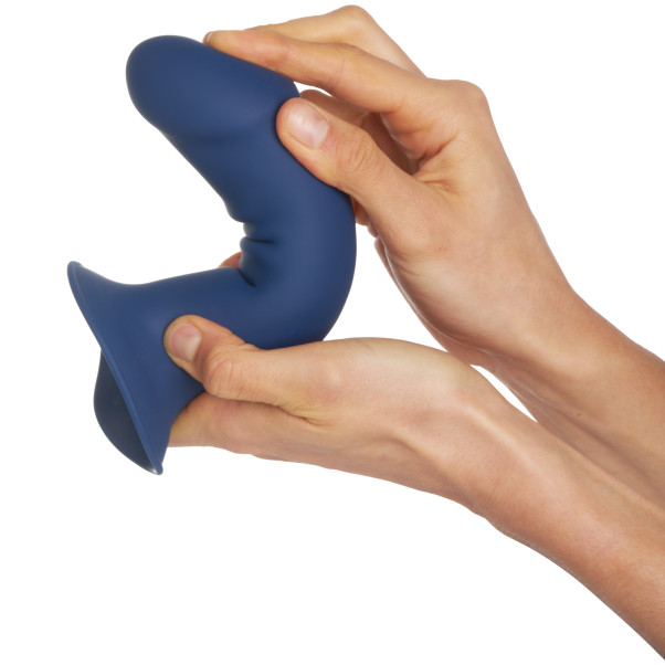 Squeeze-It Squeezable Dildo 18,5 cm Blau