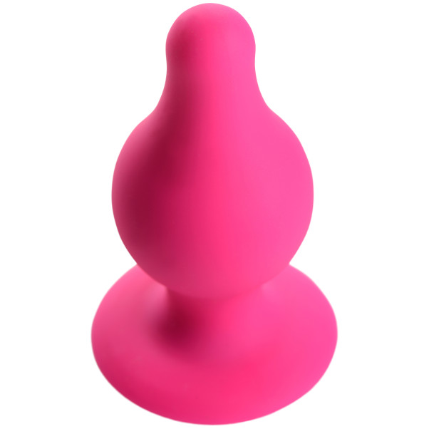 Squeeze-It Squeezable Analplug klein