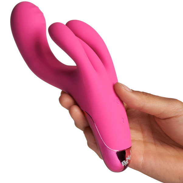 Bang! Pink Triple Rabbit-Vibrator