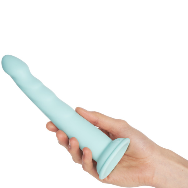 Dillio Platinum Slim Seven Teal Dildo mit Saugnapf 21 cm