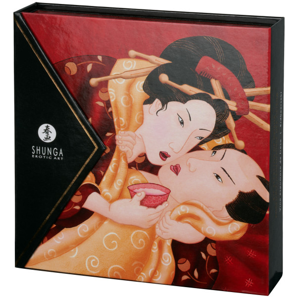 Shunga Geisha's Secrets Collection Sparkling Strawberry Wine Intim Massage-Set