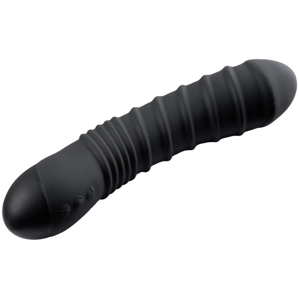 obaie Deluxe Wiederaufladbarer Gerippter Dildo-Vibrator