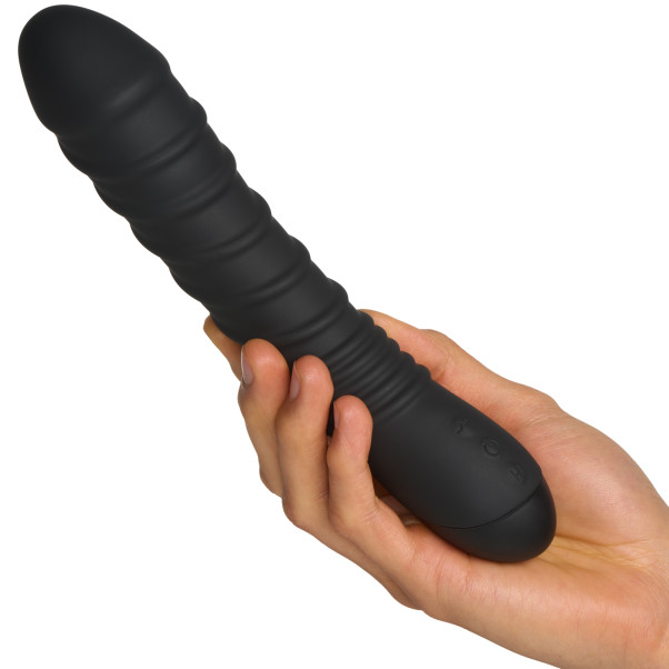 obaie Deluxe Wiederaufladbarer Gerippter Dildo-Vibrator