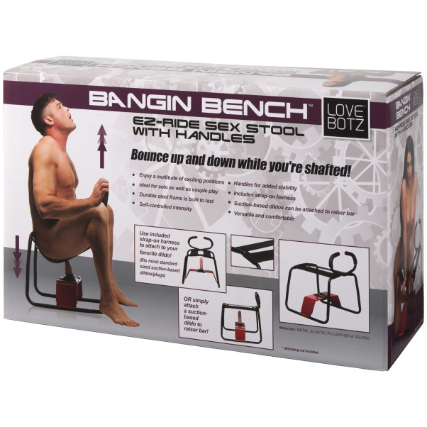 LoveBotz Bangin Bench EZ-Ride Sexhocker mit Griff