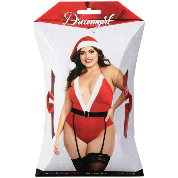 Dreamgirl North Pole Hottie Teddy-Set Plus Size