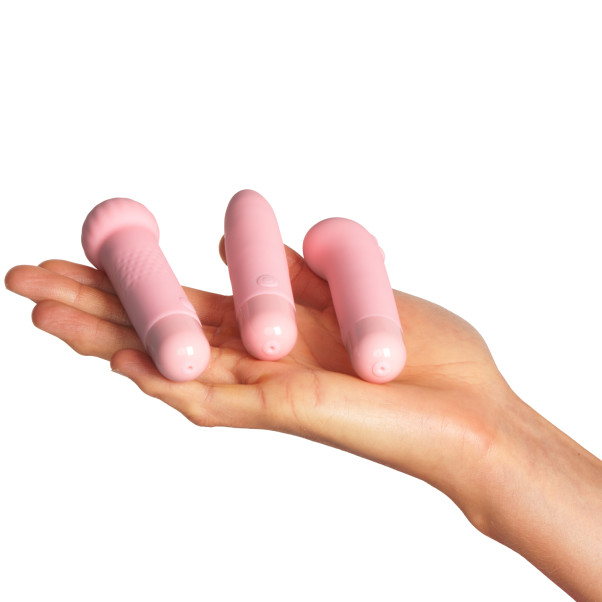 baseks Cute Lovers Wiederaufladbares Mini-Vibrator-Set