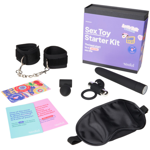 Sinful Sex Toy Starter Kit Box