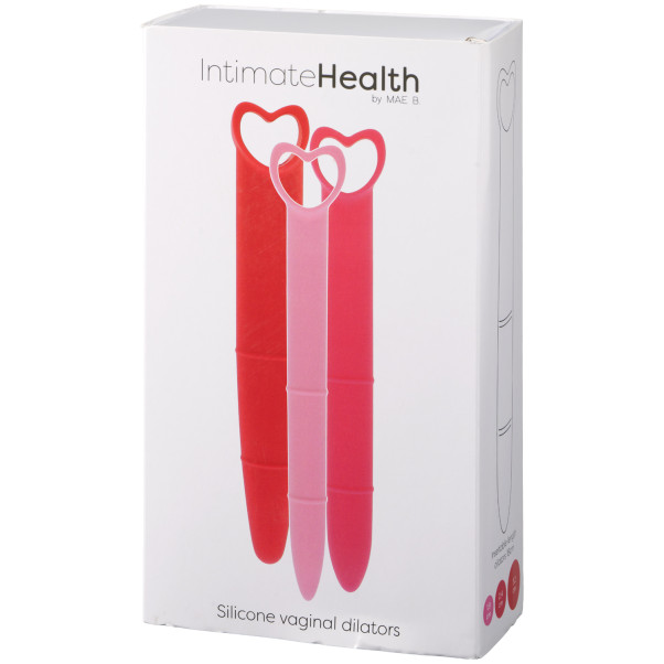 Mae B. Intimate Health Silikon-Vaginaldilatatoren-Set 3-tlg