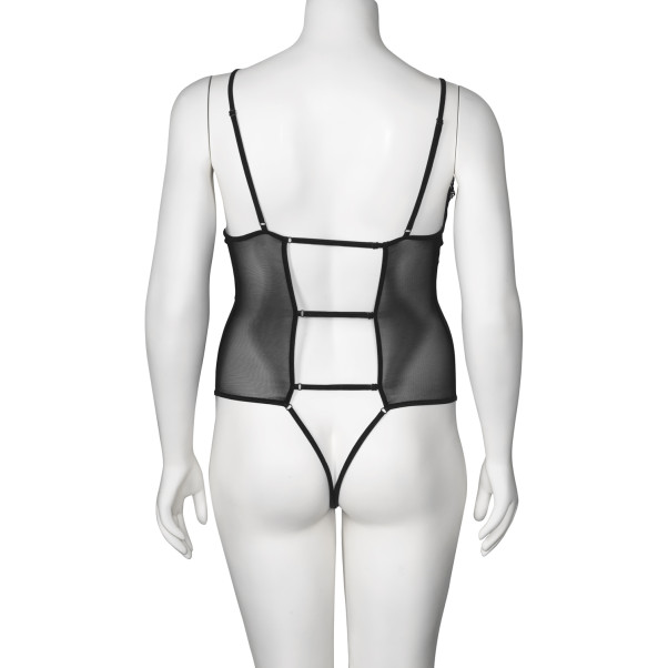 NORTIE Vilja Schrittfreier Spitzenbody Plus Size