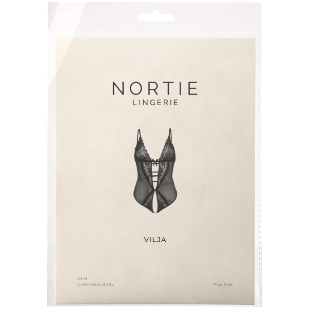 NORTIE Vilja Schrittfreier Spitzenbody Plus Size