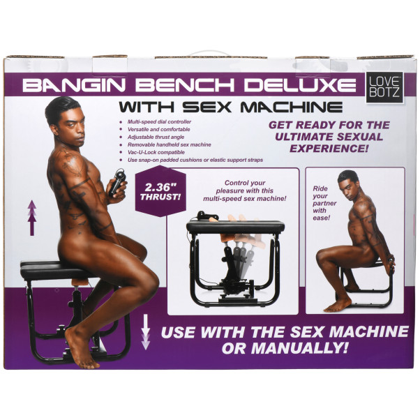 LoveBotz Banging Bench Deluxe Sexstuhl mit Sexmaschine