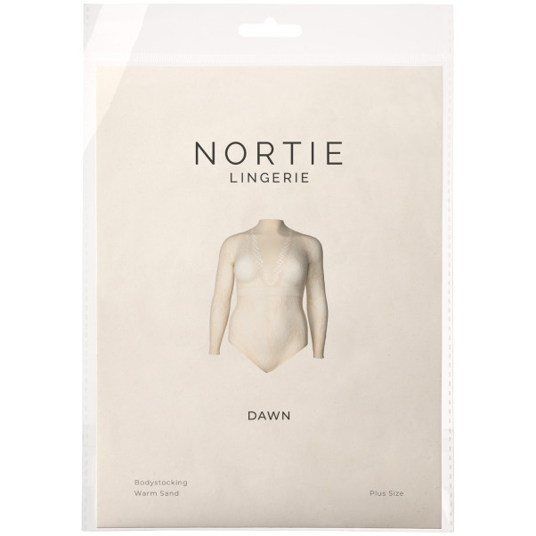 NORTIE Dawn Body Warmer Sand in Übergröße