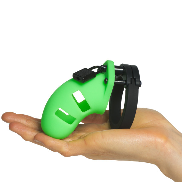Ouch! Glow in the Dark Keuschheitsgürtel 9 cm