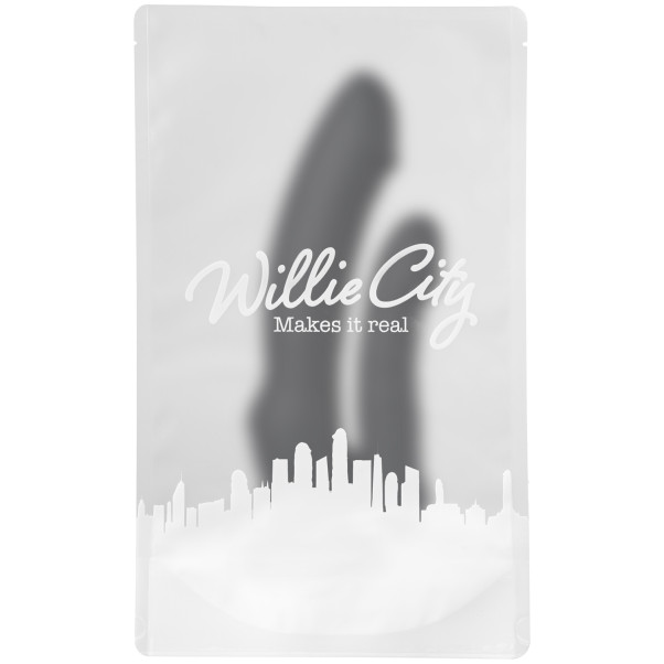 Willie City Realistischer Vibrierender Doppel-Dildo 19,4 cm