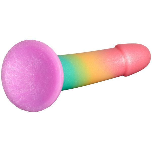 baseks Bunter Silikon Dildo 18 cm