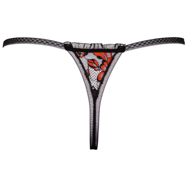 Cottelli Offener G-String mit Perlen