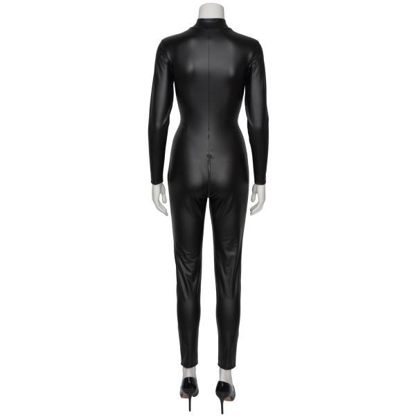 NORTIE Fetish Wetlook Schrittfreier Catsuit