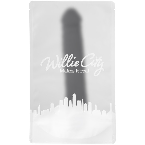 Willie City Luxe Realistischer Silikon-Dildo-Vibrator 21,5 cm