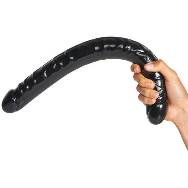 Willie City Realistischer Doppeldildo Schwarz 43 cm