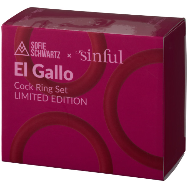 Sinful El Gallo Penisring Set