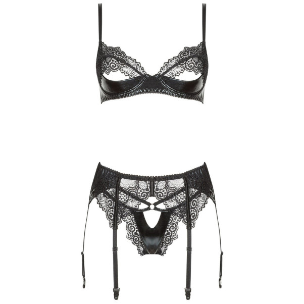 Beauty Night Marilyn BH und Strapsen Set
