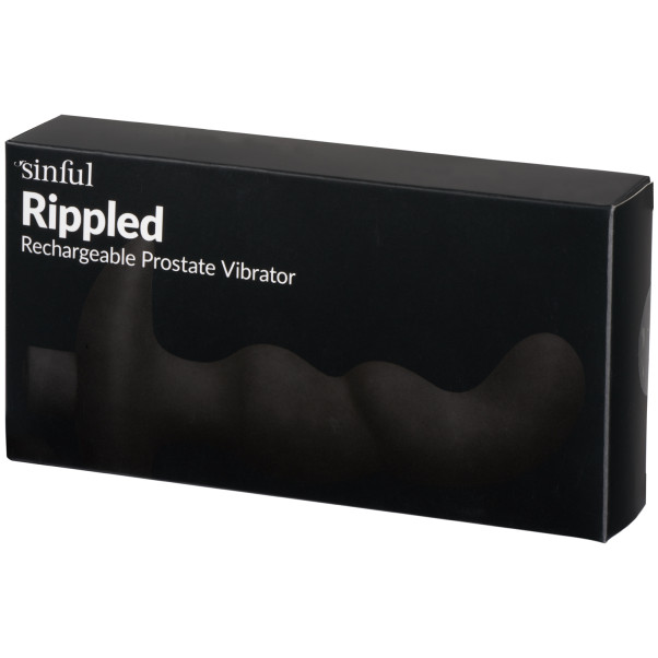 Sinful Rippled Wiederaufladbarer Prostatavibrator