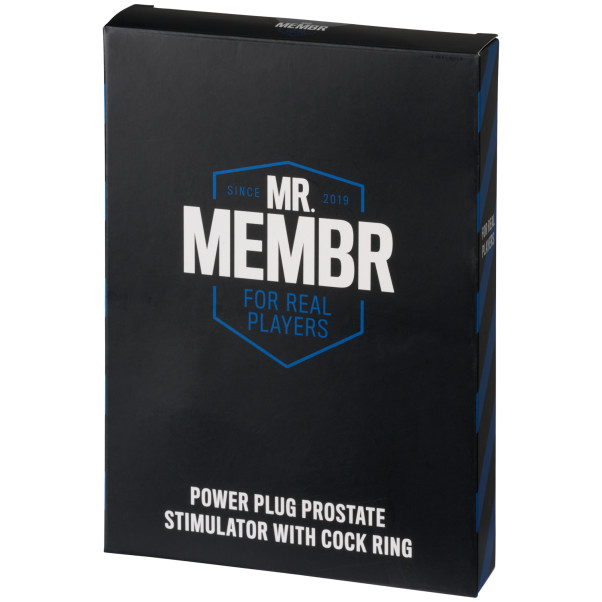 MR.MEMBR Power Plug Prostata-Stimulator mit Penisring