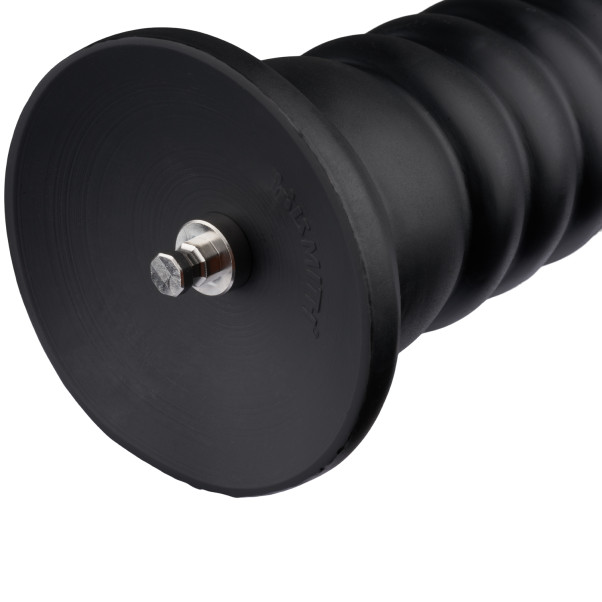 Hismith Black KlicLok gerippter Turmdildo