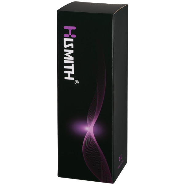 Hismith Black KlicLok gerippter Turmdildo