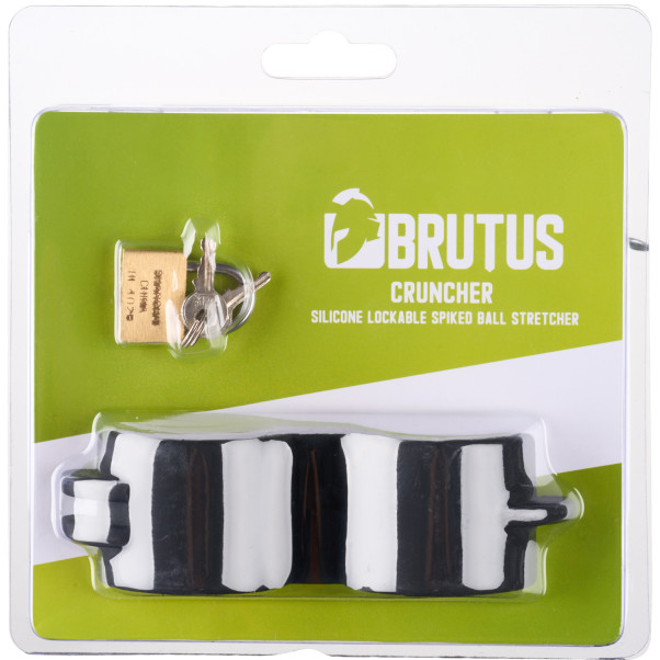 Brutus Cruncher Verriegelbarer Ballstretcher mit Noppen aus Silikon