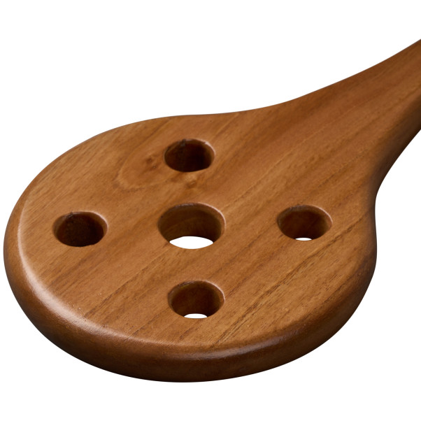 Black Label Bullseye Spanking Paddle aus Holz