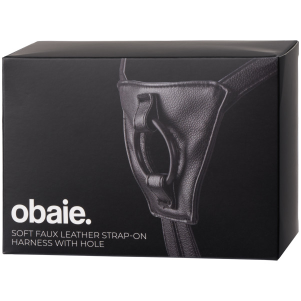 obaie Weicher Strap-On Harnisch aus Kunstleder